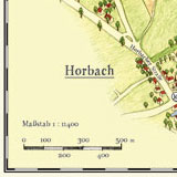 Wanderkarte Horbach